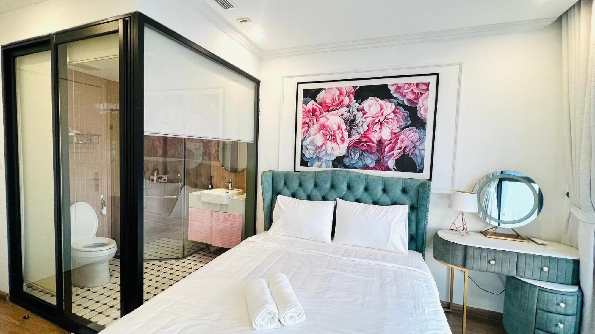 Nanahousing-Vinhomes Skylake-Luxury Apartment Near Keangnam Hanoi Exteriör bild